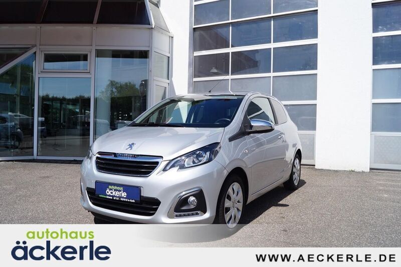 Silber Gebraucht 2019 Peugeot 108 Style Kleinwagen | 10.890 € (Etwas zu teuer) - Bild 1/4