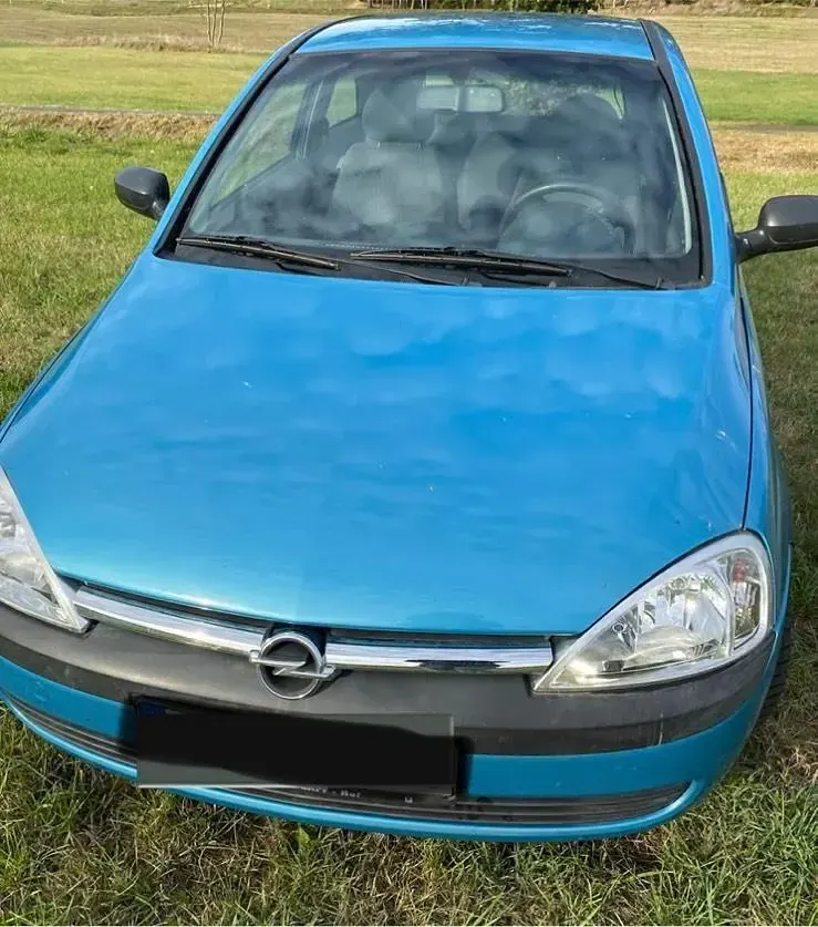 Gebraucht Opel Corsa 56 PS (41 kW) 2002 Blau Kleinwagen