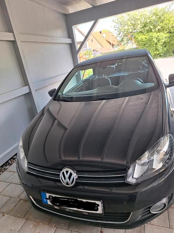 Schwarz Gebraucht 2011 VW Golf Cabriolet R Cabrio | 11.399 € (Teuer) - Bild 1/4