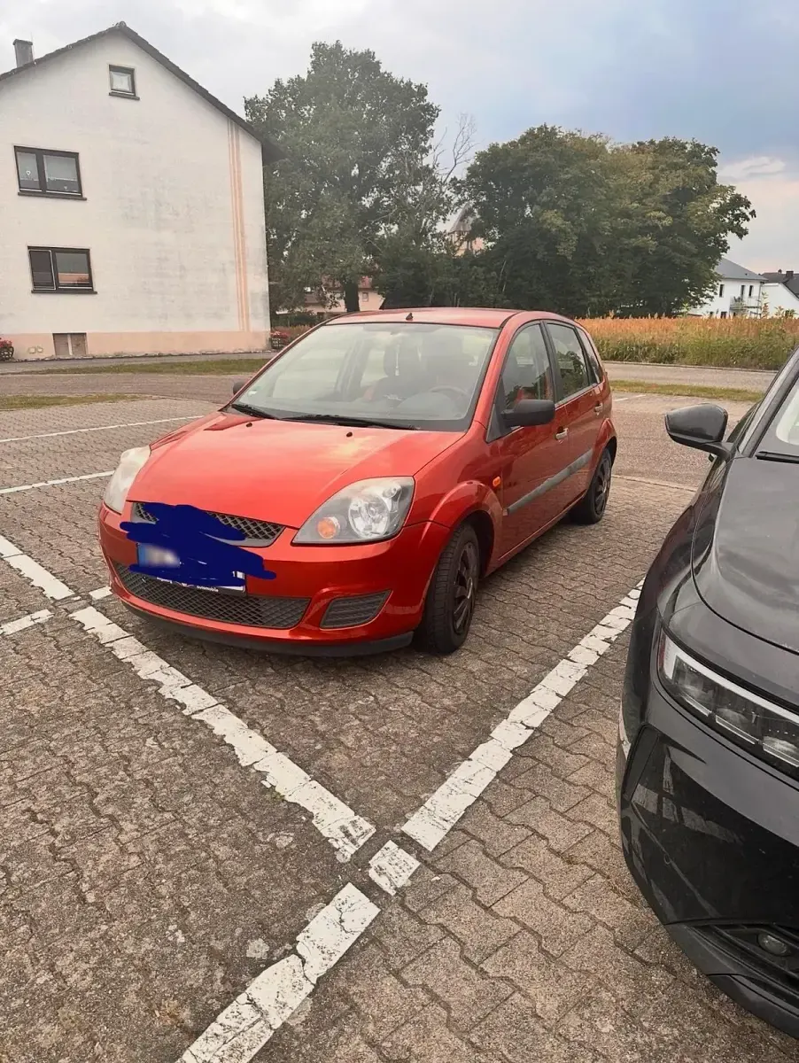 Gebraucht Ford Fiesta 2007 Rot Kleinwagen