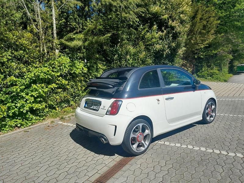 Usado Abarth 500C 140 HP (102 kW) 2011 Branco Cabrios
