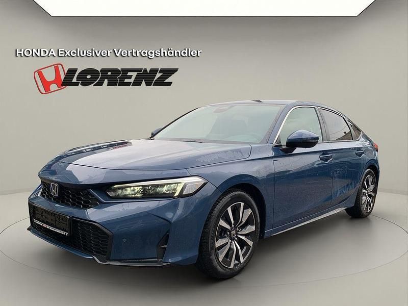 Neu Honda Civic Elegance 184 PS (135 kW) 2025 Blau Limousine
