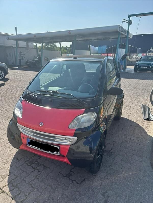 Schwarz Gebraucht 2002 Smart ForTwo Cabrio Cabrio | 999 € (Superpreis) - Bild 1/4