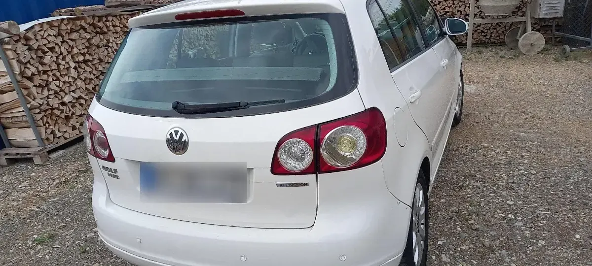 Gebraucht VW Golf VI 105 PS (77 kW) 2008 Weiß Kleinwagen