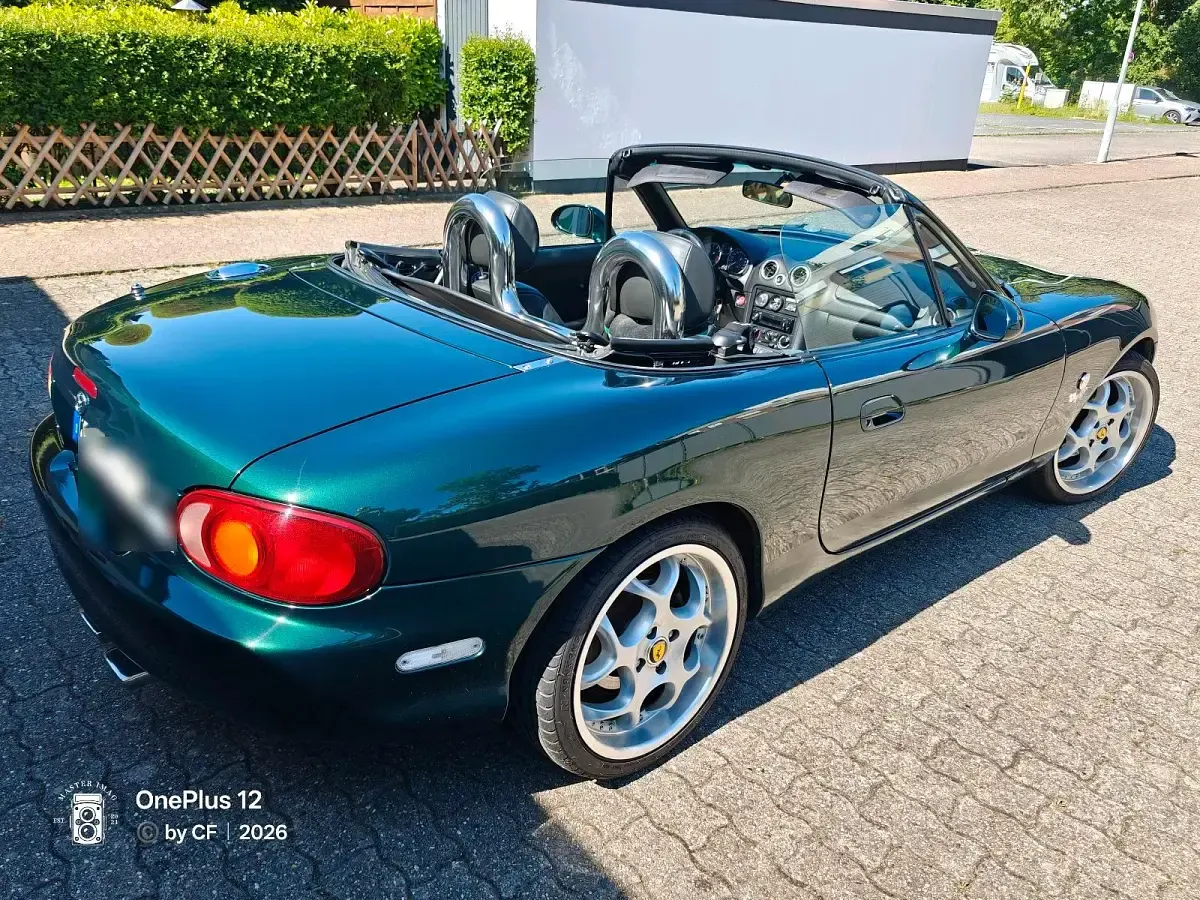 Gebraucht Mazda MX5 110 PS (80 kW) 1998 Grün Cabrio