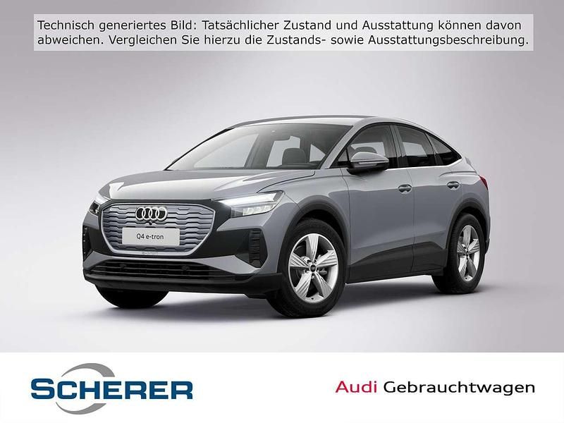 Kieselgrau Gebraucht 2023 Audi Q4 e-tron SUV | 28.490 € (Fairer Preis) - Bild 1/4