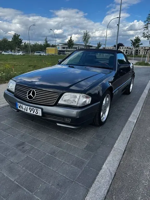 Gebraucht Mercedes SL320 231 PS (169 kW) 1994 Schwarz Cabrio