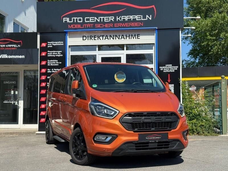 Orange Gebraucht 2020 Ford Tourneo Custom Titanium X Van | 33.990 € (Superpreis) - Bild 1/4