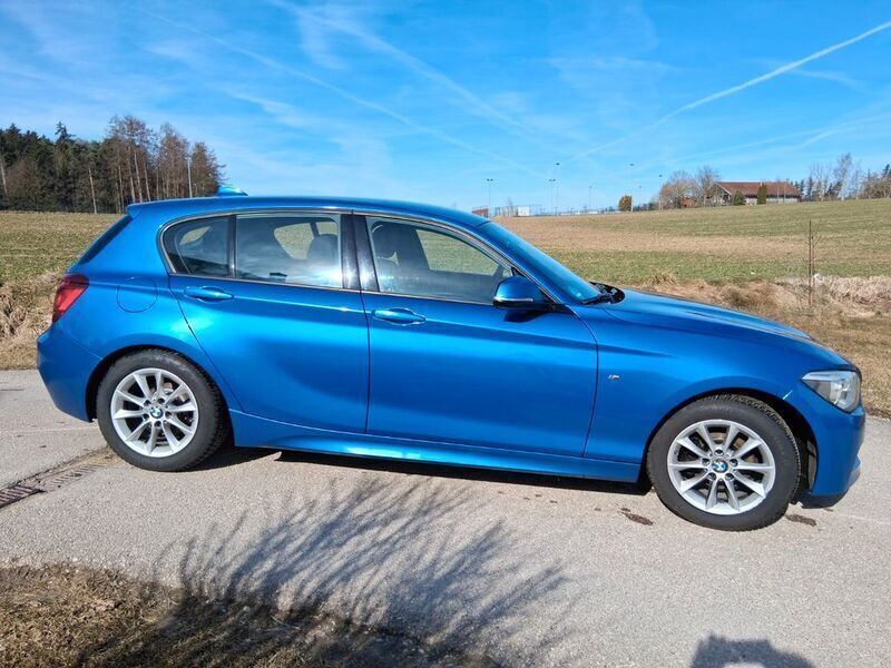 Blau Gebraucht 2014 BMW 116 M Sport Kleinwagen | 6.500 € (Guter Preis) - Bild 1/4