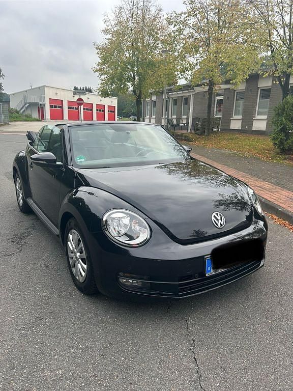 Schwarz Gebraucht 2014 VW Beetle Cabrio | 10.990 € (Guter Preis) - Bild 1/4