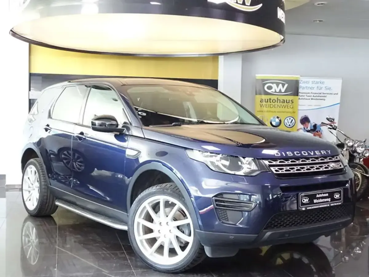 Gebraucht Land Rover Discovery Sport 150 PS (110 kW) 2015 Blau SUV