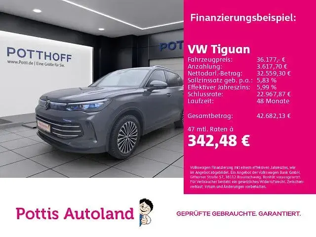 Gebraucht VW Tiguan Elegance 150 PS (110 kW) 2025 SUV