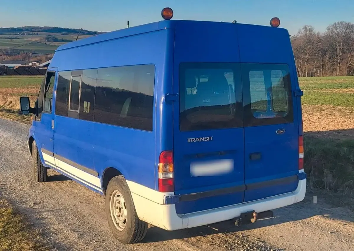 Gebraucht Ford Transit 125 PS (91 kW) 2002 Blau Van / Kleinbus