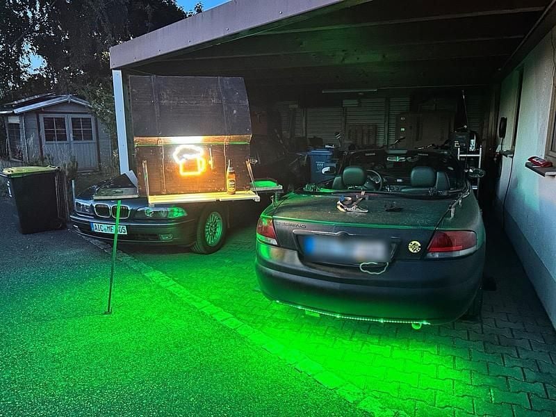 Grün Gebraucht 2004 Chrysler Sebring Cabriolet Cabrio | 2.400 € (Guter Preis) - Bild 1/4
