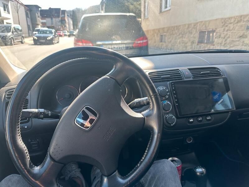 Silber Gebraucht 2004 Honda Civic ES Limousine | 1.600 € (Superpreis) - Bild 1/4