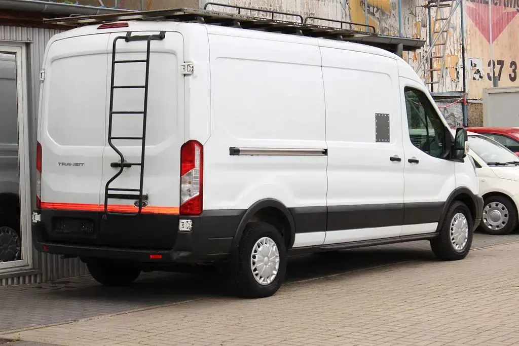 Gebraucht Ford Transit 125 PS (91 kW) 2015 Weiß Van / Kleinbus