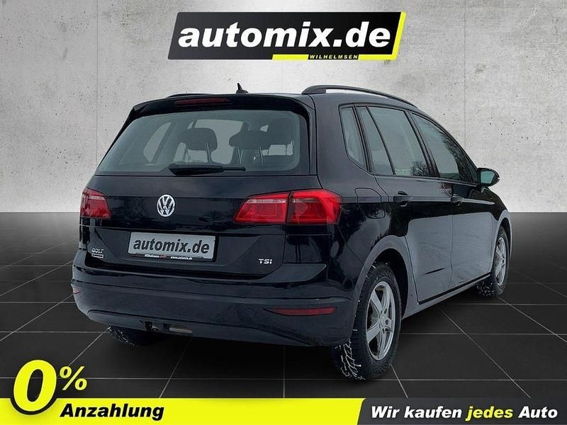 Gebraucht VW Golf Sportsvan Trendline 86 PS (63 kW) 2018 Schwarz Van / Kleinbus