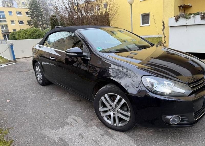 Gebraucht VW Golf Cabriolet 122 PS (89 kW) 2012 Schwarz Cabrio