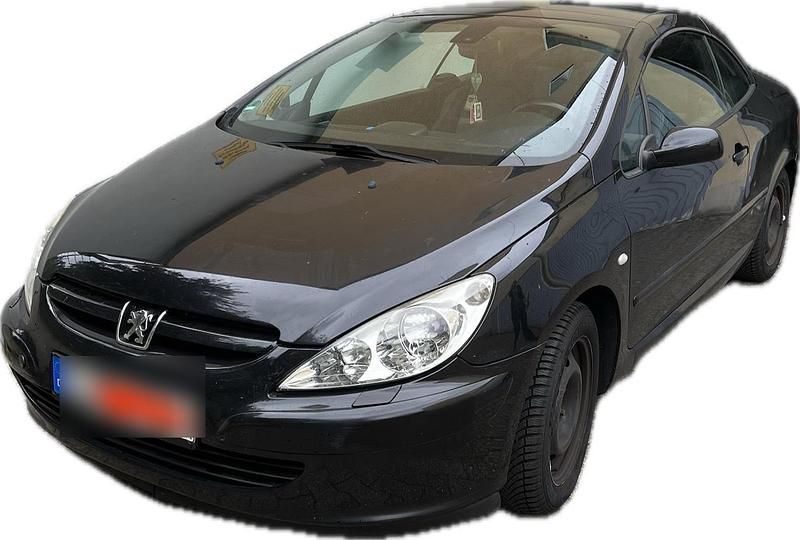 Schwarz Gebraucht 2004 Peugeot 307 CC Cabrio | 1.749 € (Fairer Preis) - Bild 1/4