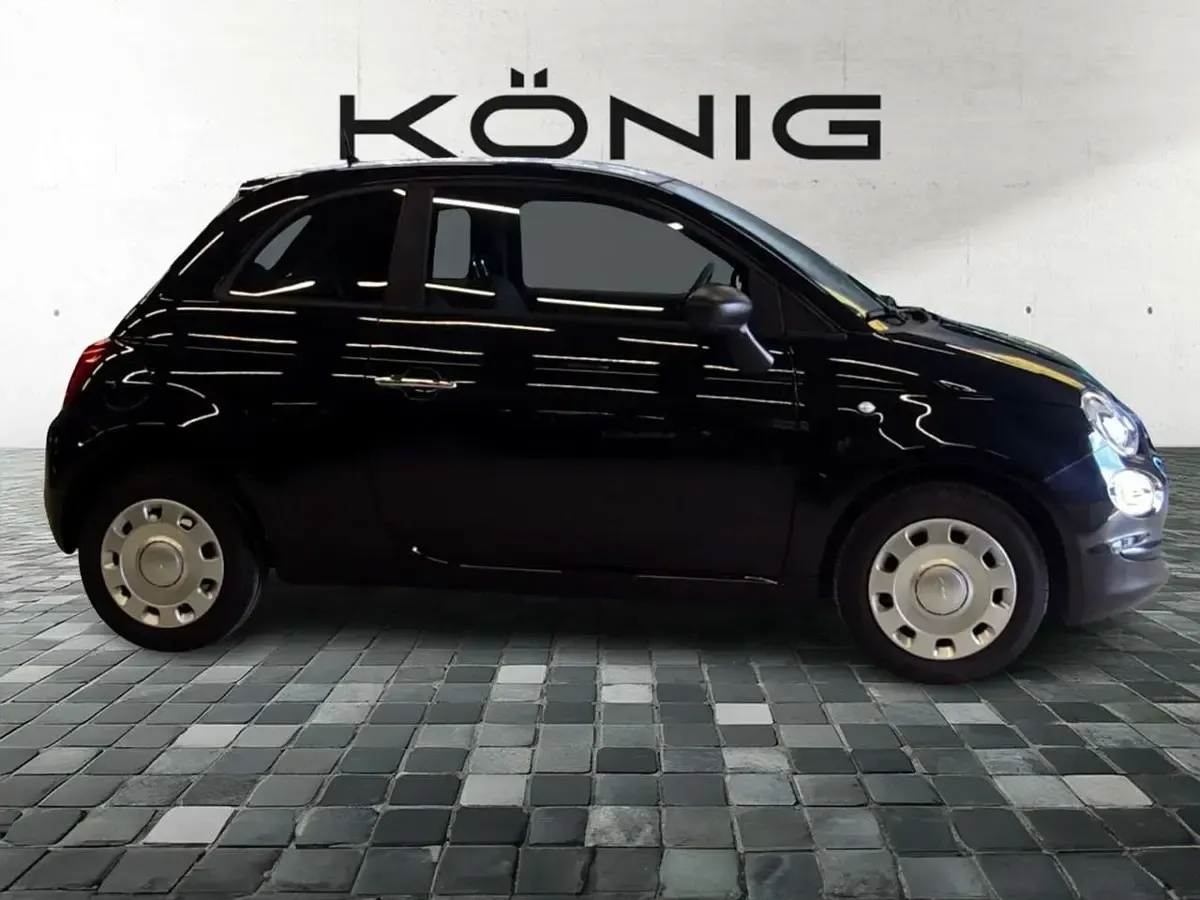 Gebraucht Fiat 500 69 PS (50 kW) 2023 Vesuvio schwarz Kleinwagen