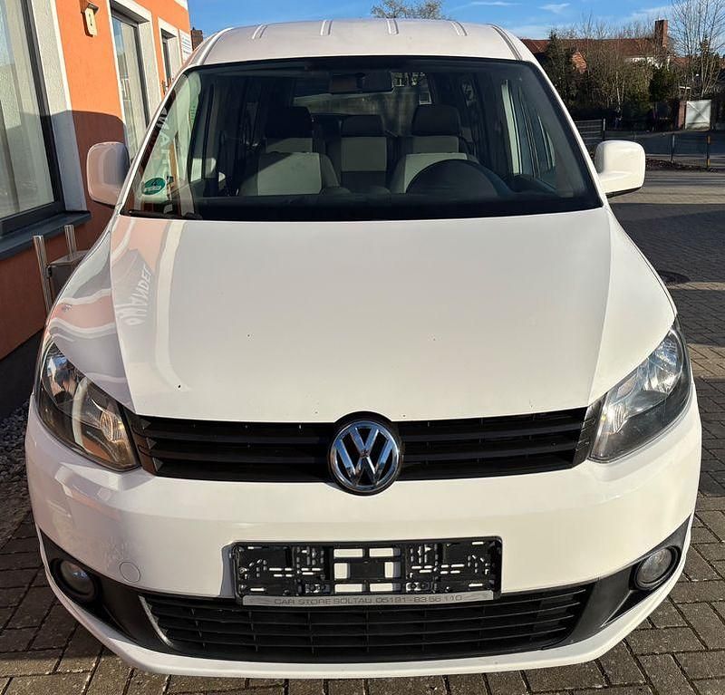 Gebraucht VW Caddy Maxi Trendline 102 PS (75 kW) 2012 Weiß Van / Kleinbus