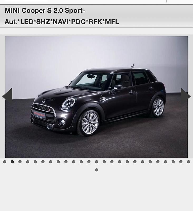 Braun Gebraucht 2016 Mini Cooper S Kleinwagen | 19.400 € (Etwas zu teuer) - Bild 1/3