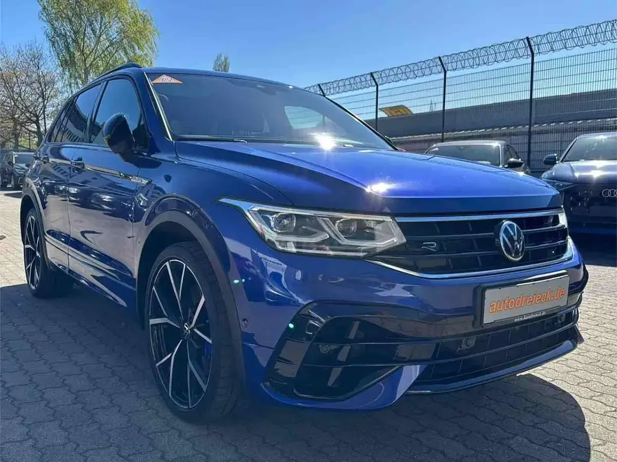 Gebraucht VW Tiguan R 320 PS (235 kW) 2021 Lapiz blue metallic SUV