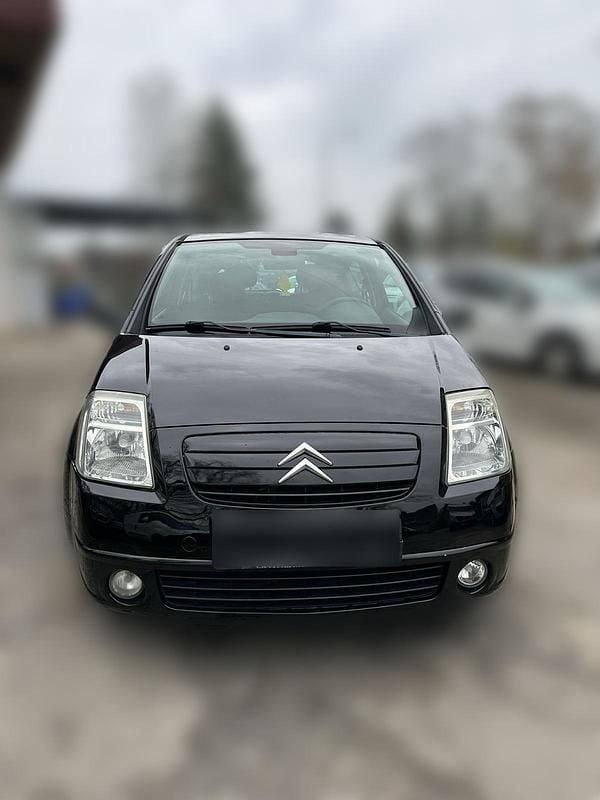 Gebraucht Citroën C2 60 PS (44 kW) 2008 Schwarz Kleinwagen