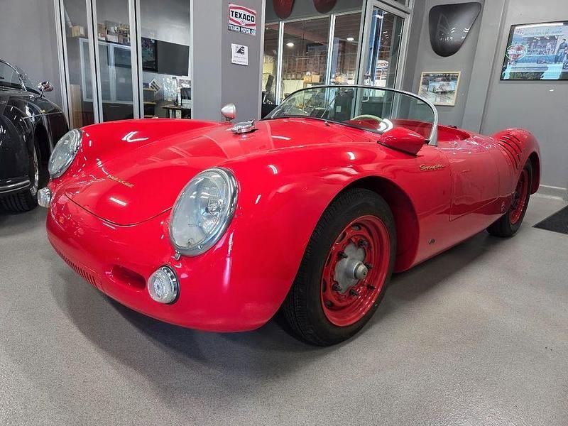 Rot Gebraucht 1955 Porsche 550 Cabrio | 59.550 € - Bild 1/4