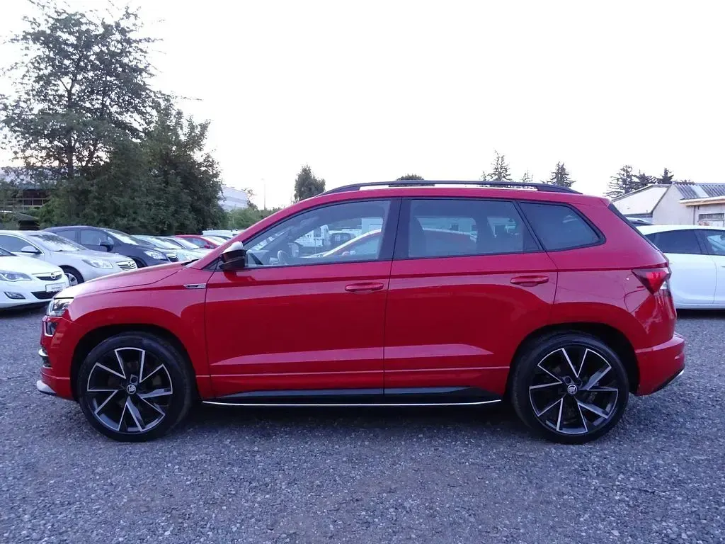 Gebraucht Skoda Karoq SportLine 150 PS (110 kW) 2019 Rot SUV