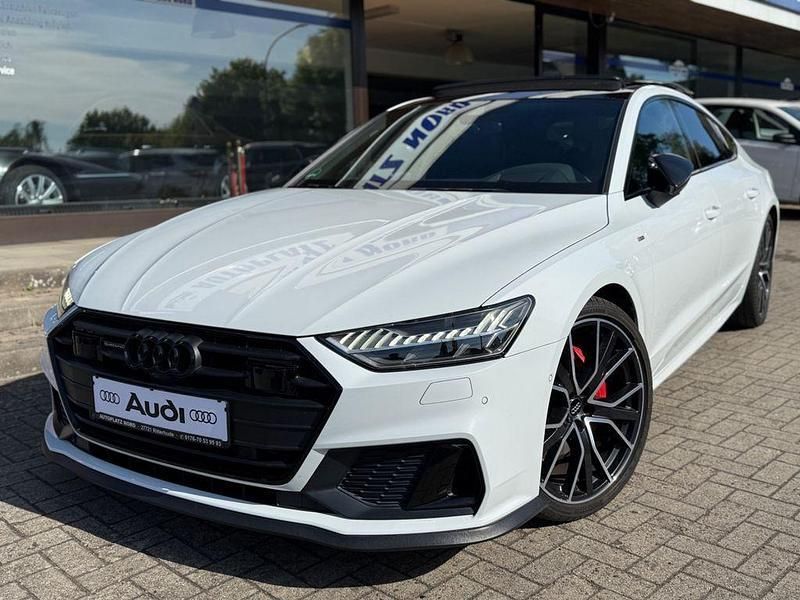 Weiß Gebraucht 2019 Audi A7 Sportback Basis Kleinwagen | 48.999 € (Etwas zu teuer) - Bild 1/4