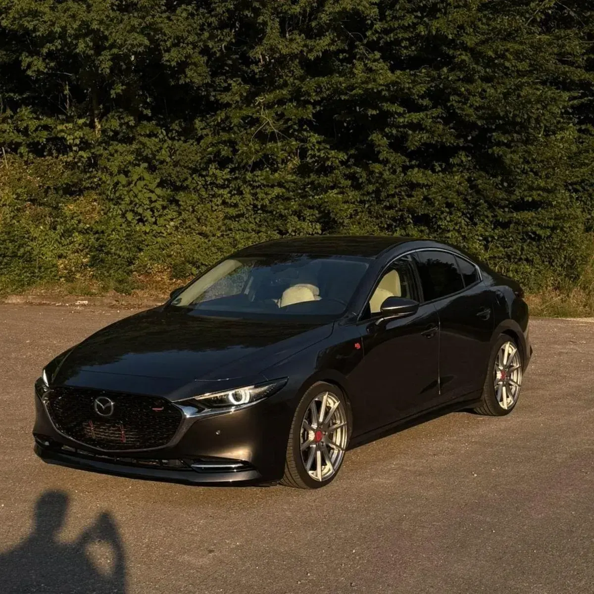 Gebraucht Mazda 3 Selection 179 PS (131 kW) 2019 Grau Limousine