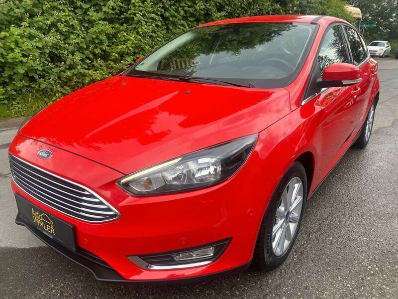 Rot Gebraucht 2018 Ford Focus Business Edition Limousine | 9.490 € (Fairer Preis) - Bild 1/4