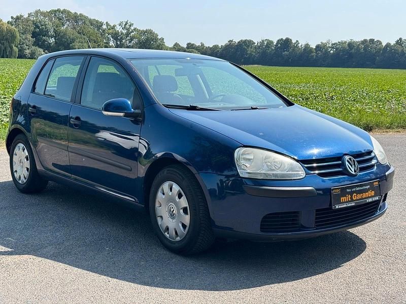 Blau Gebraucht 2006 VW Golf V Trendline Limousine | 4.999 € (Fairer Preis) - Bild 1/4