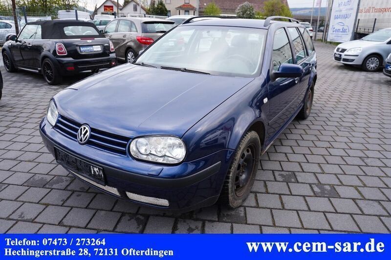 Blau Gebraucht 2003 VW Golf IV Ocean Kombi | 650 € (Superpreis) - Bild 1/4
