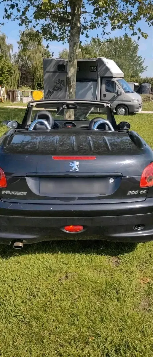 Gebraucht Peugeot 206 CC 136 PS (100 kW) 2004 Schwarz Cabrio