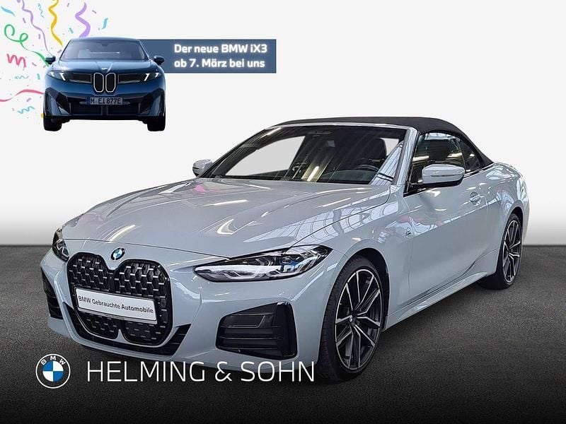 M brooklyn grau Gebraucht 2022 BMW 440 Cabrio | 53.811 € (Teuer) - Bild 1/4