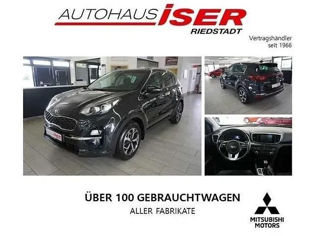 Schwarz (metallic) Gebraucht 2019 Kia Sportage Spirit SUV | 18.690 € (Teuer) - Bild 1/4