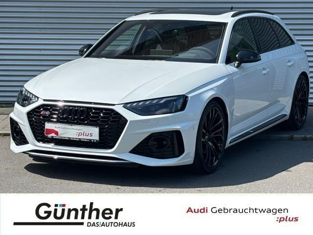 Gletscherweiß metallic Gebraucht 2024 Audi RS4 Ambiente Kombi | 80.900 € (Fairer Preis) - Bild 1/4
