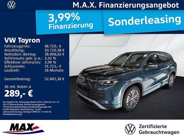 Nightshade blue metallic Gebraucht 2025 VW Tayron Life SUV | 48.729 € (Guter Preis) - Bild 1/3