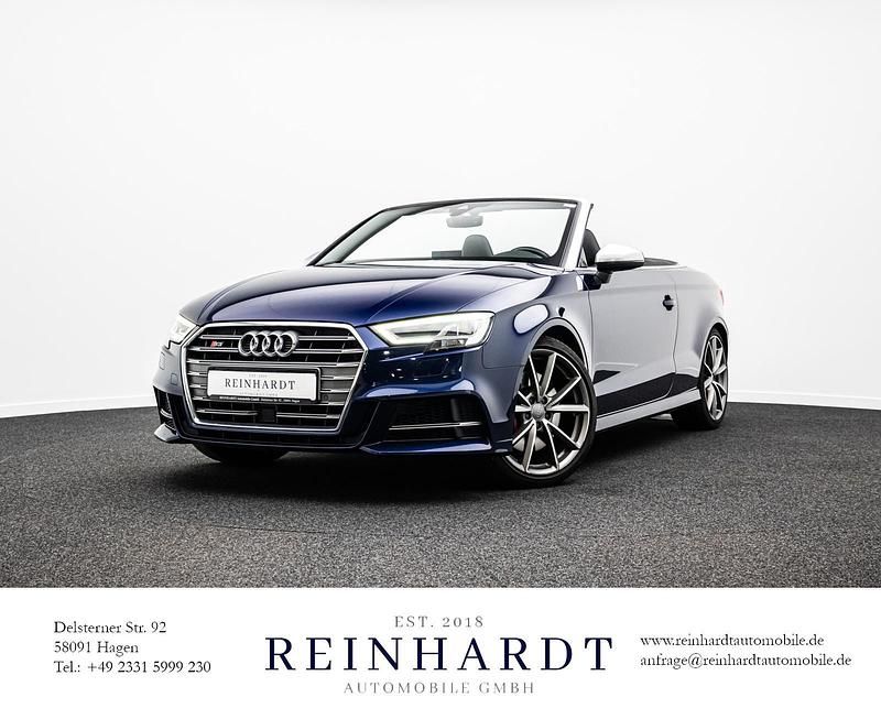 Navarrablau metallic Gebraucht 2017 Audi S3 Ambiente Cabrio | 25.760 € (Teuer) - Bild 1/3