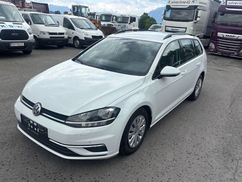 Weiß Gebraucht 2017 VW Golf VII Comfortline Kombi | 6.700 € (Fairer Preis) - Bild 1/4