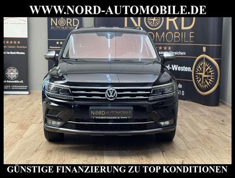Gebraucht VW Tiguan Allspace Highline 150 PS (110 kW) 2021 Schwarz SUV