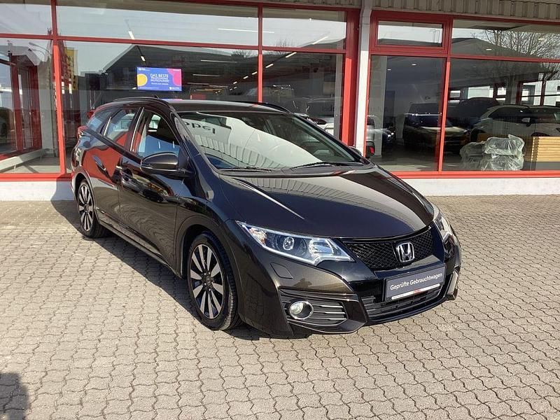 Gebraucht Honda Civic Elegance 120 PS (88 kW) 2015 Braun Kombi