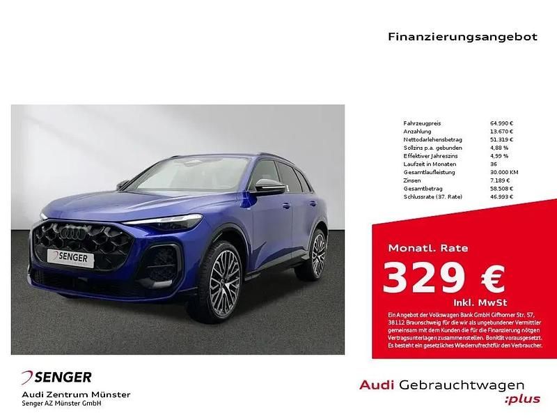 Blau Gebraucht 2025 Audi Q5 Edition .1 SUV | 64.990 € (Superpreis) - Bild 1/1