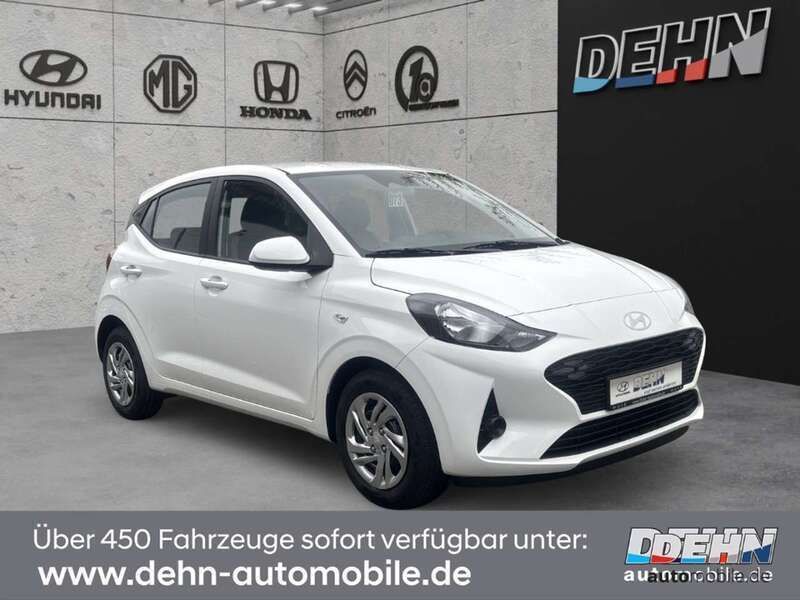 Atlas white Gebraucht 2024 Hyundai i10 Select Kleinwagen | 16.970 € (Fairer Preis) - Bild 1/4