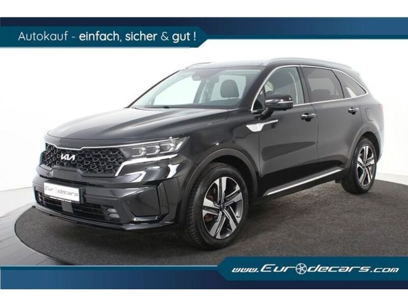 Schwarz (metallic) Gebraucht 2023 Kia Sorento SUV | 39.400 € (Etwas zu teuer) - Bild 1/4