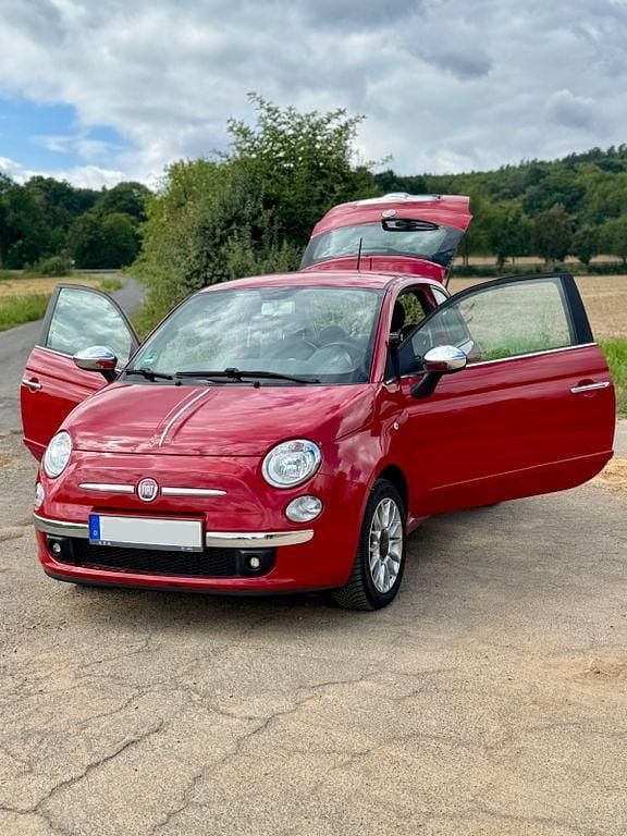 Rot Gebraucht 2014 Fiat 500 Kleinwagen | 8.500 € (Fairer Preis) - Bild 1/4