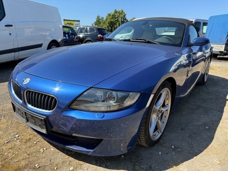 Blau Gebraucht 2007 BMW Z4 Cabrio | 7.390 € (Fairer Preis) - Bild 1/4