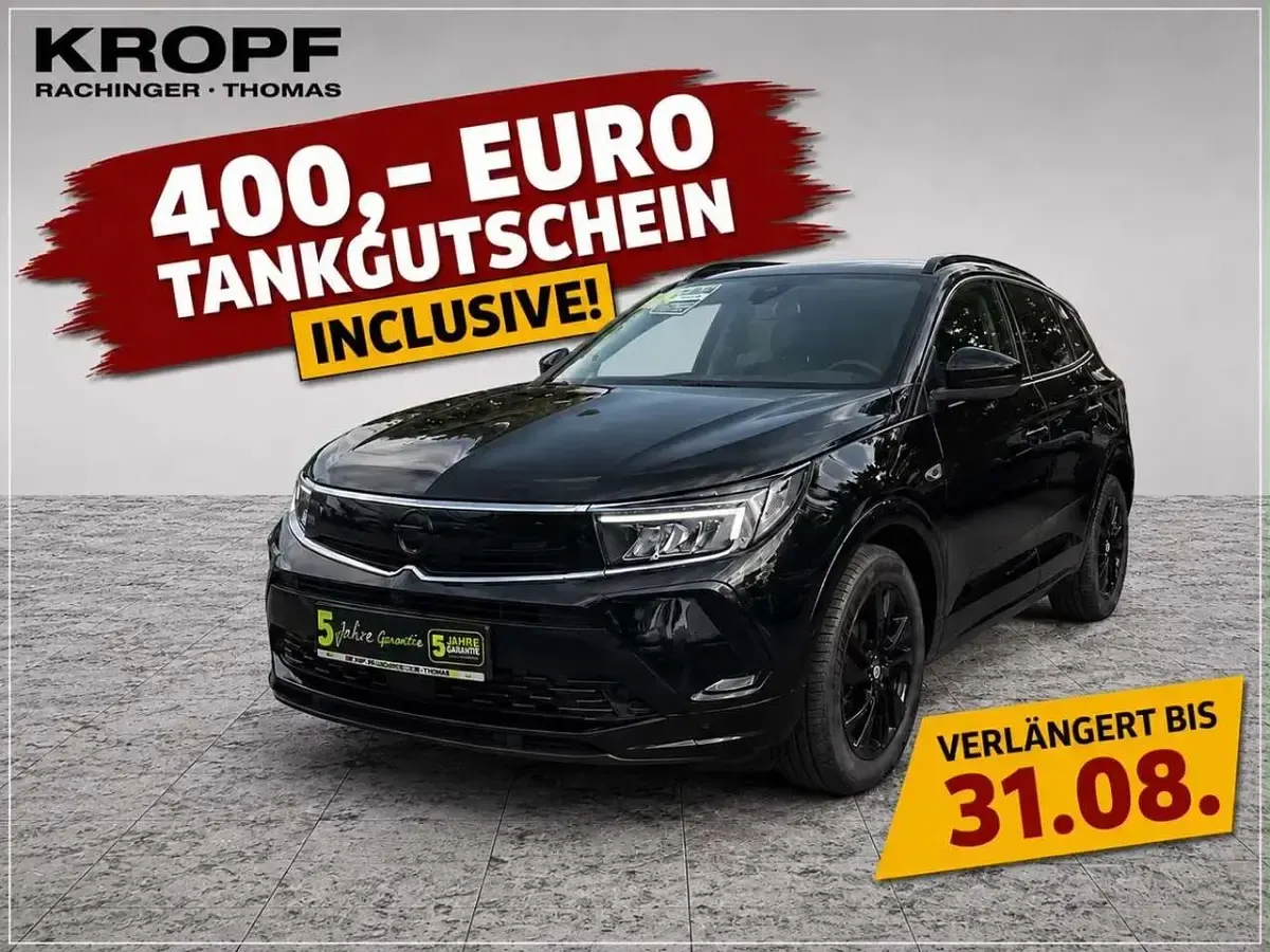 Gebraucht Opel Grandland X GS Line 131 PS (96 kW) 2023 Schwarz perla SUV
